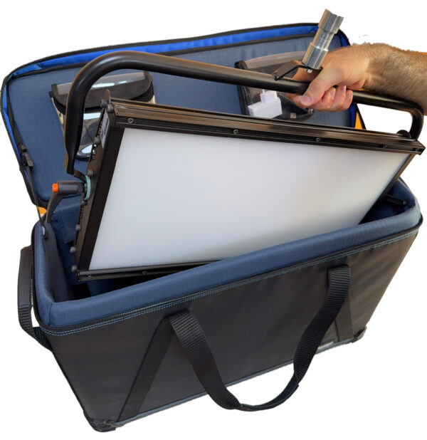 led panel carrying case